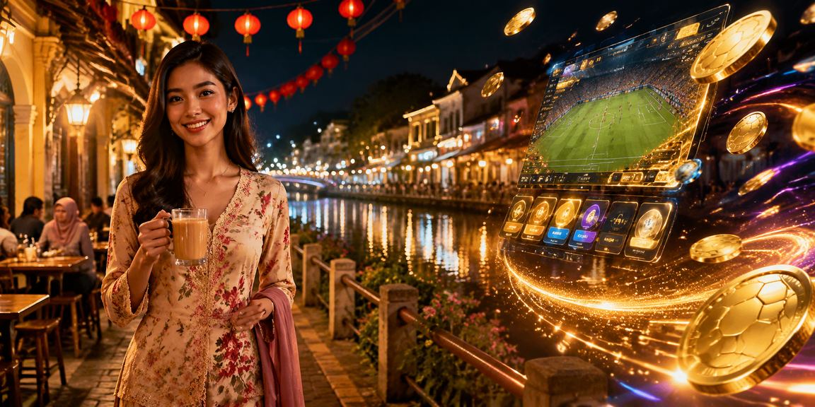Pengguna Ipoh mengakses pilihan pertaruhan bola sepak pelbagai liga di platform 40400