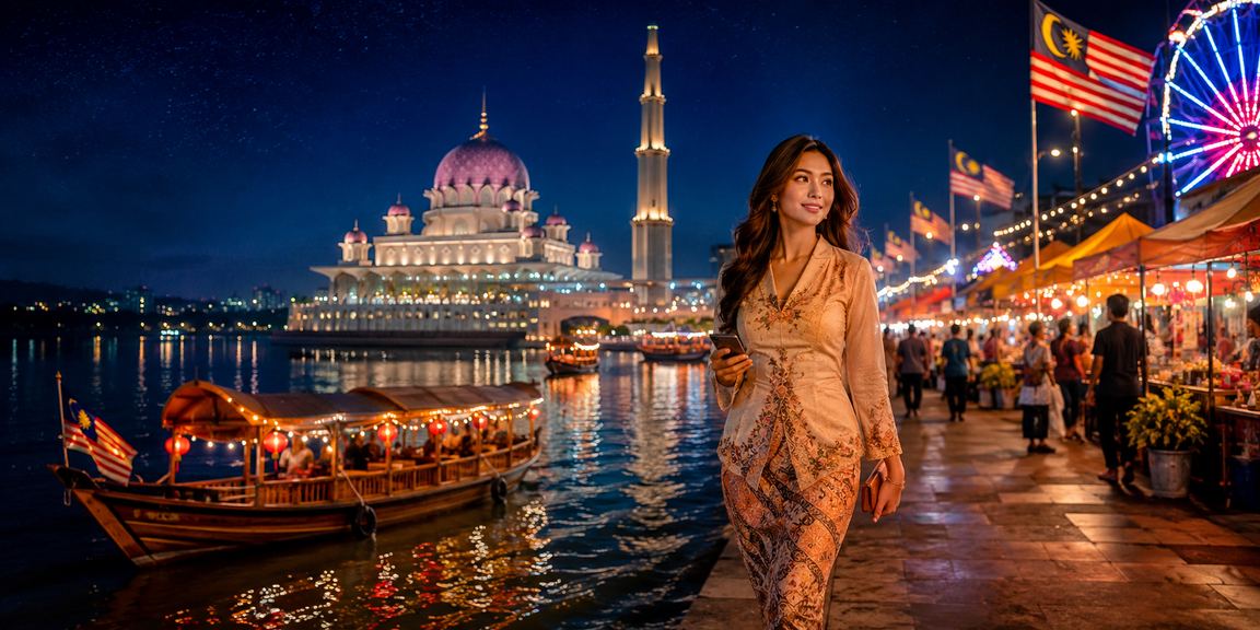 Pengguna mengakses promosi kasino dalam talian di Putrajaya melalui platform 40400